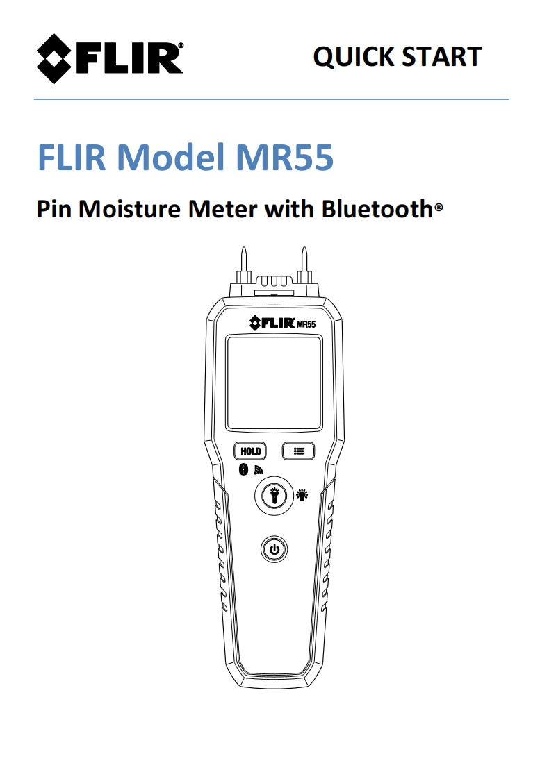 FLIR-MR55-简明操作说明书手册