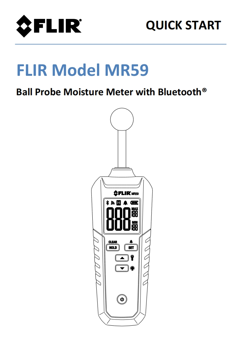 FLIR-MR59-简明操作说明书手册