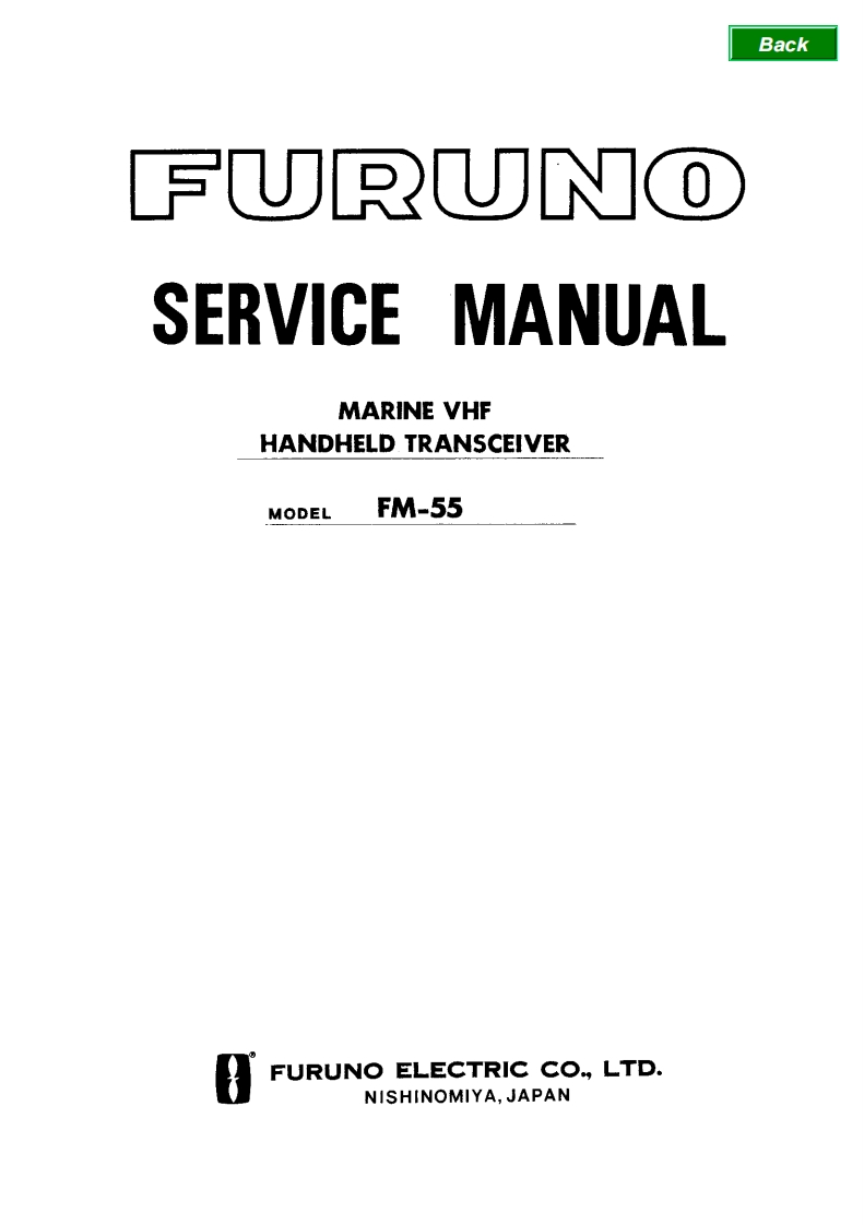 FM-55-Service-manual维修手册含电器原理图