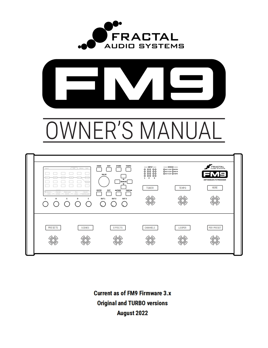 FM9-操作说明书手册