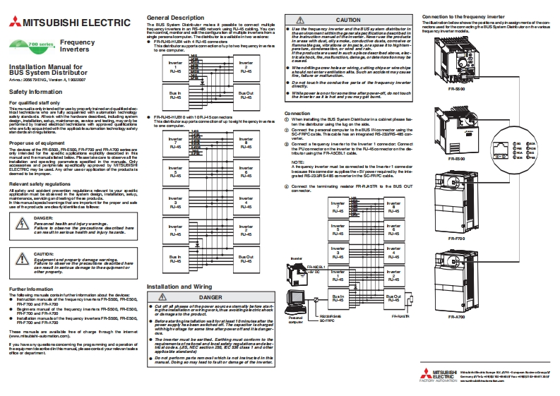 FR-RJ45installation使用说明书手册