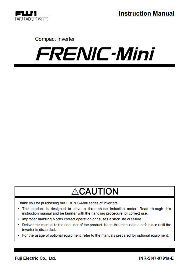 FRN-Mini-操作说明书手册