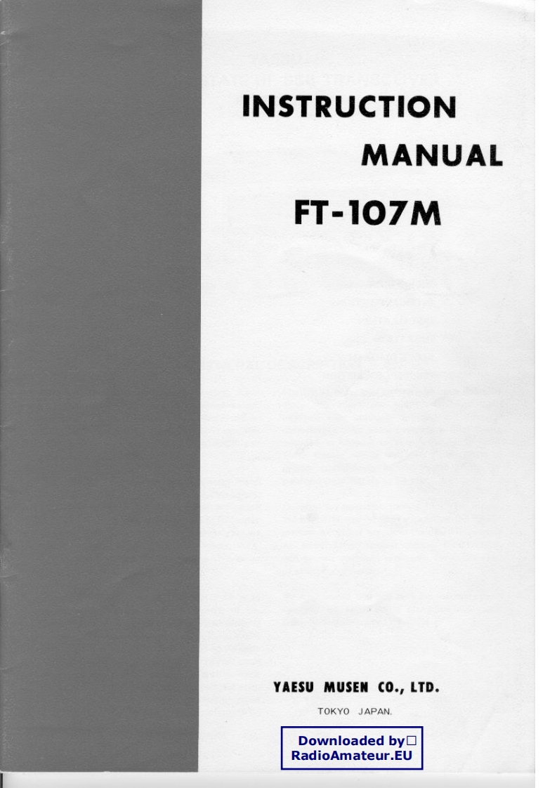 FT-107M_使用说明书手册-找手册网