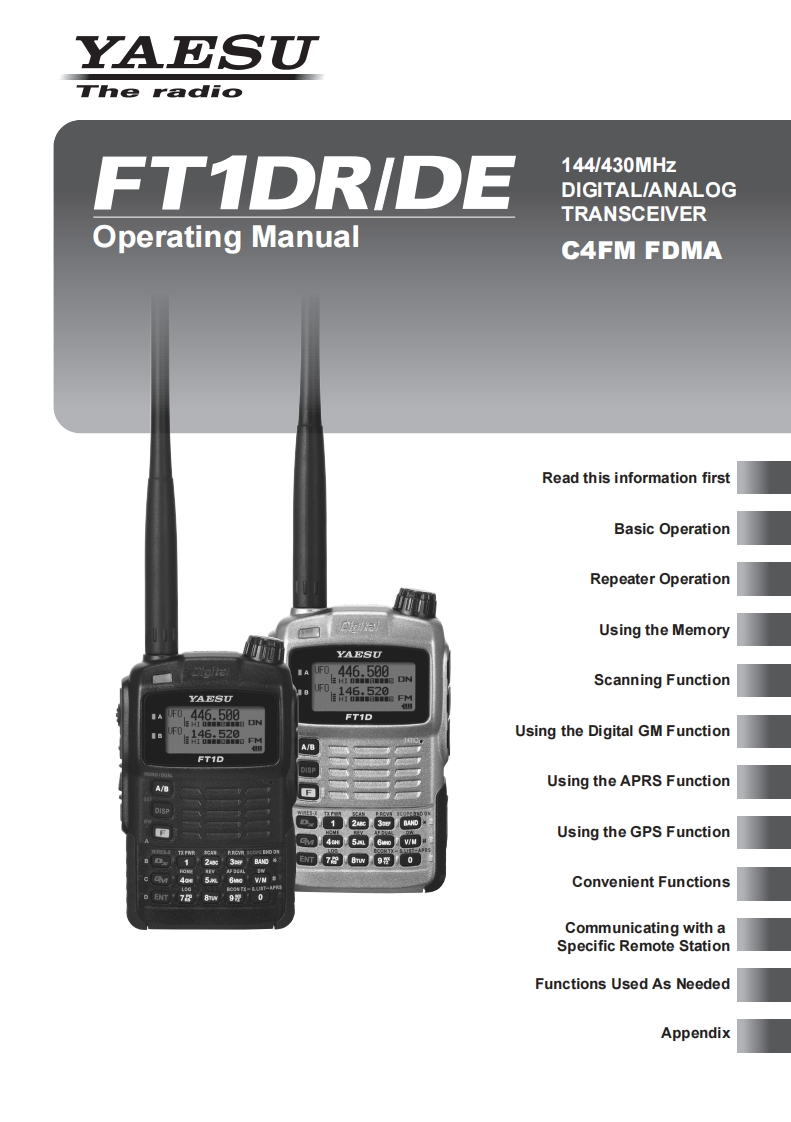 FT-1DE_DR_user操作说明书手册