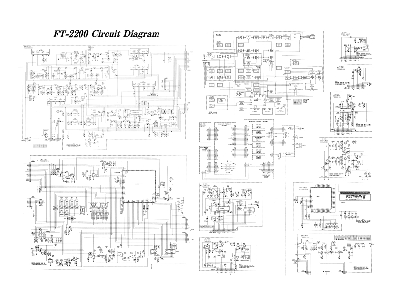 FT-2200_电器原理图