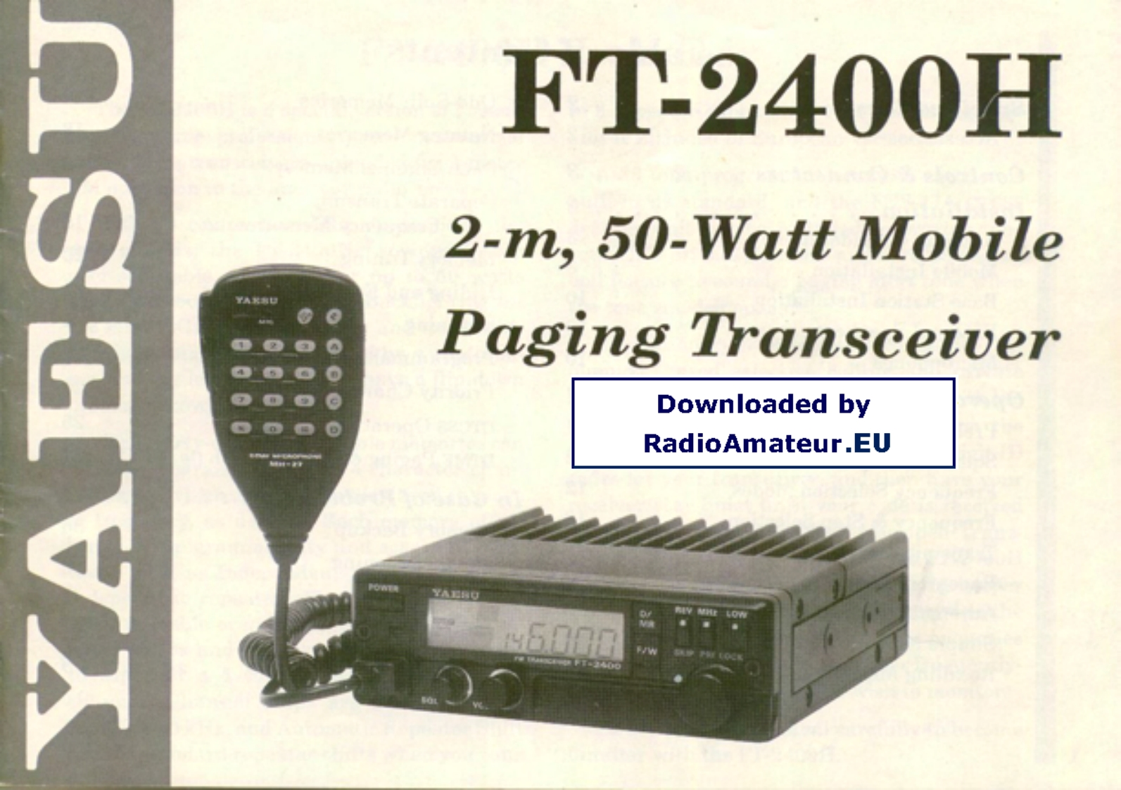 FT-2400H_user操作说明书手册-找手册网