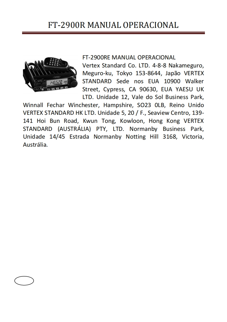FT-2900R_user操作说明书手册_PT