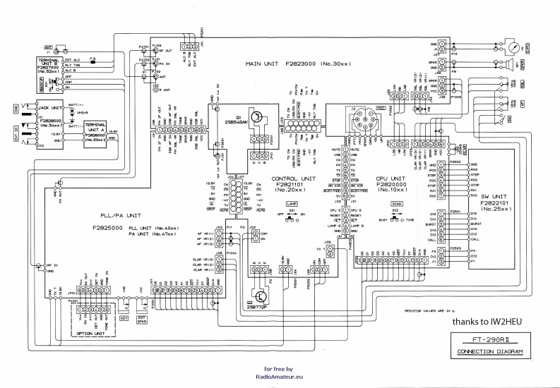 FT-290R2_电器原理图
