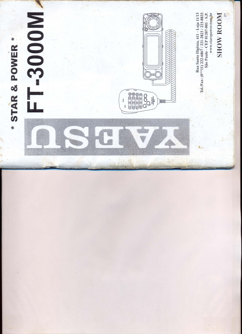 FT-3000M_user操作说明书手册_PT