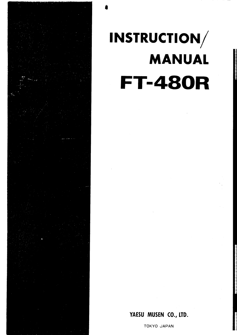 FT-480RInstructionand维修电器原理图手册-找手册网