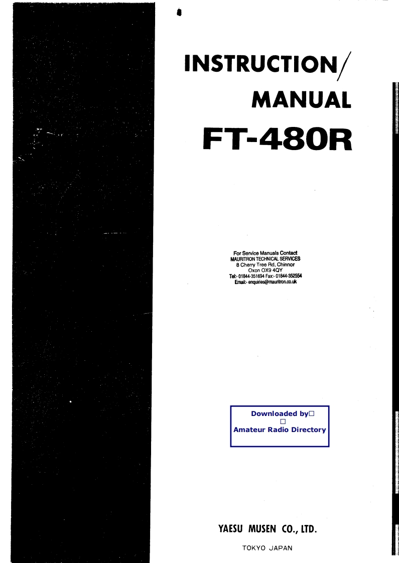 FT-480R_user操作说明书手册-找手册网
