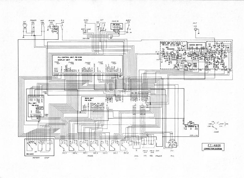 FT-480R电器原理图