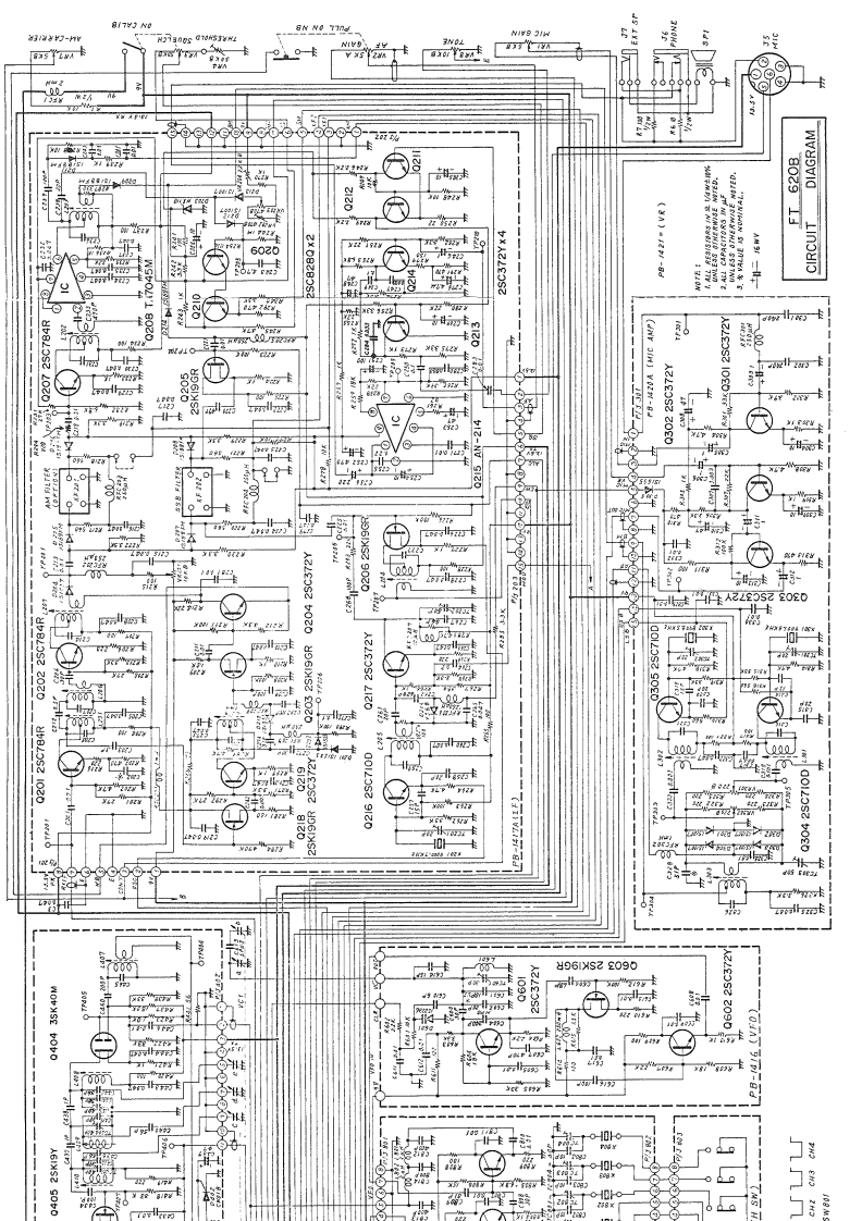 FT-620B_电器原理图