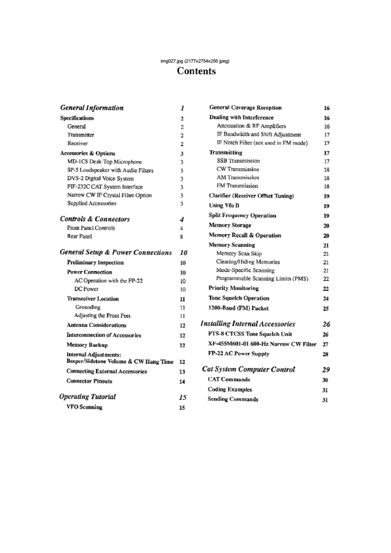 FT-650_user操作说明书手册