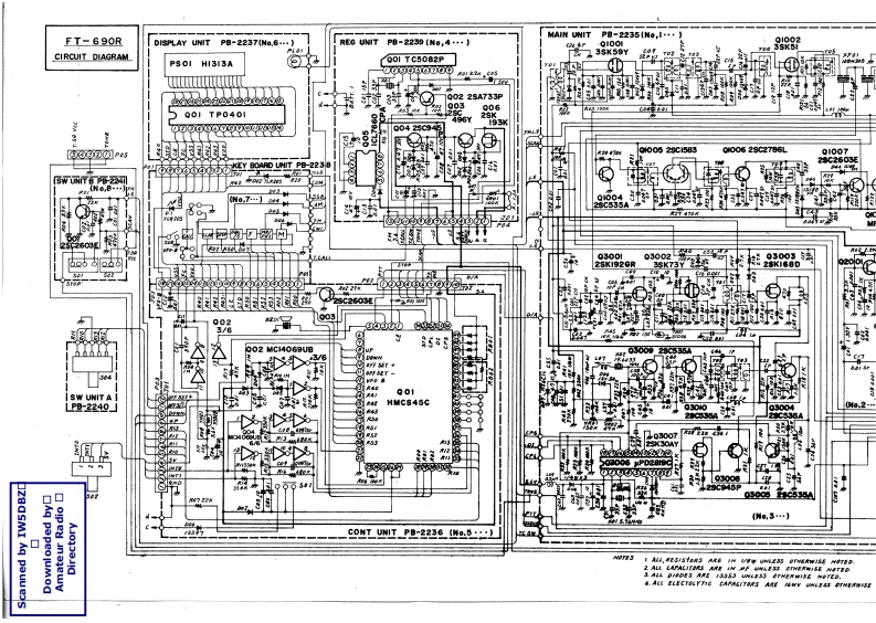 FT-690R_电器原理图