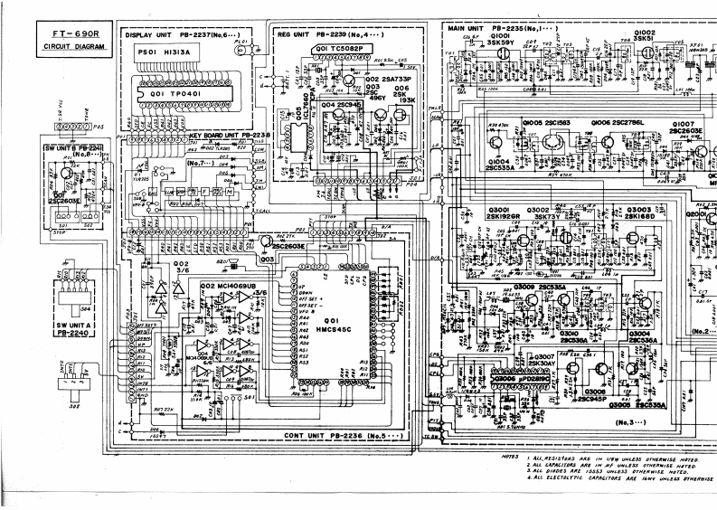 FT-690电器原理图