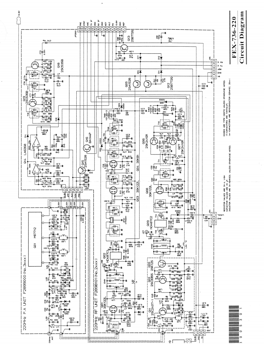 FT-736R_FEX-736-220_维修说明书图册