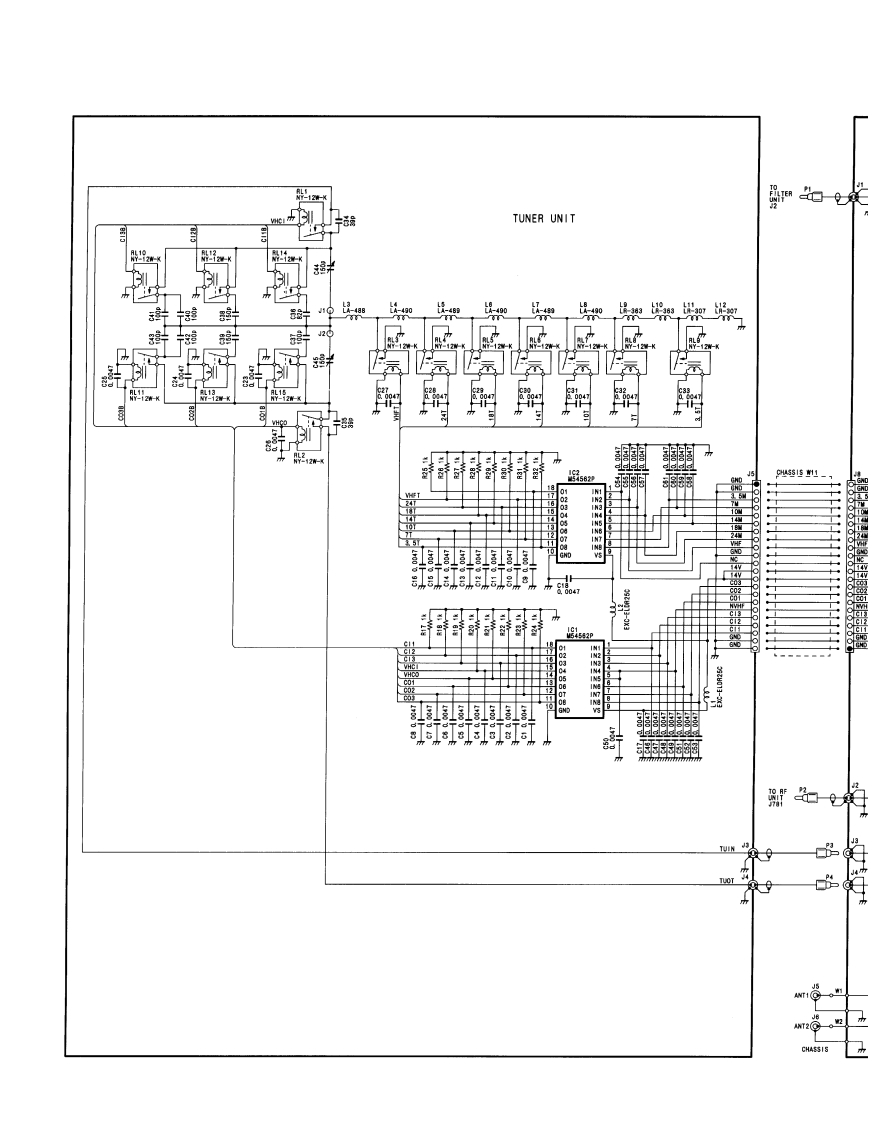FT-767GX_tuner_unit_电器原理图