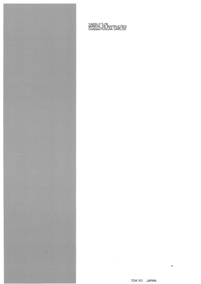 FT-7B_使用说明书手册_PT_PU5CAA