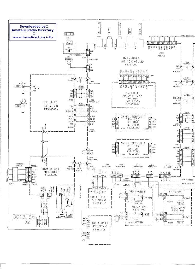 FT-840_参考电器原理图