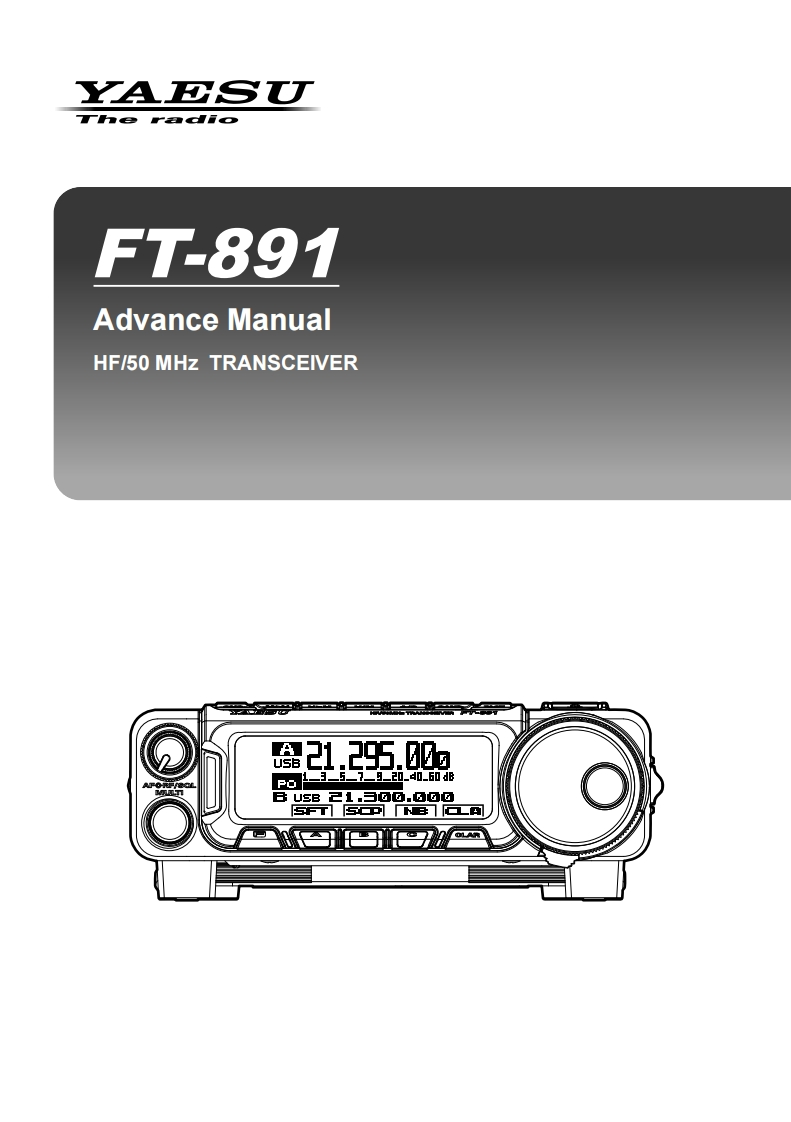 FT-891_advance_user操作说明书手册