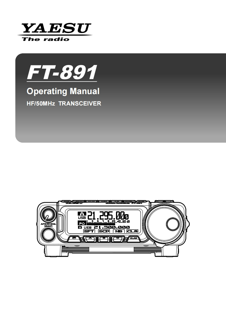 FT-891_user操作说明书手册
