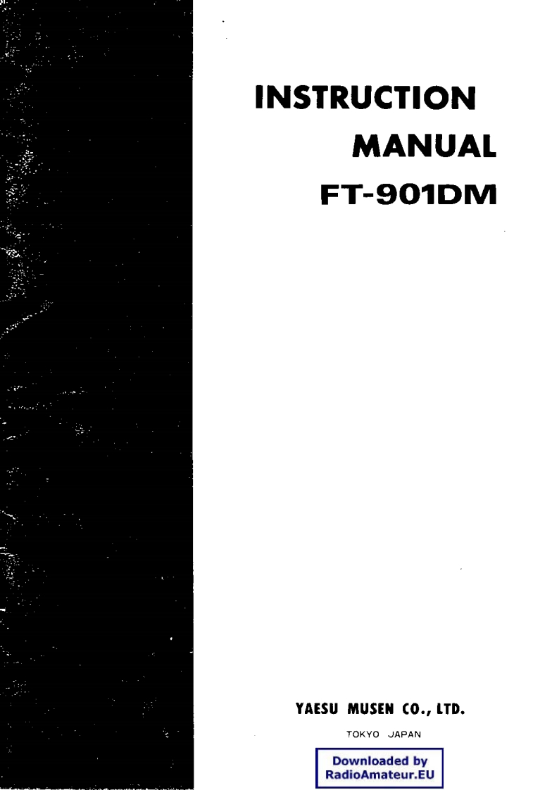 FT-901DM_user操作说明书手册