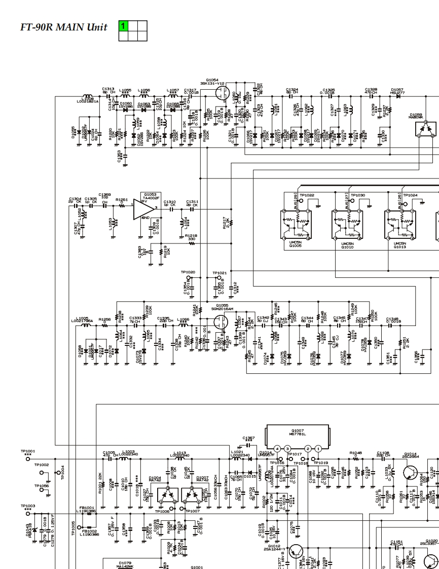 FT-90R_维修说明书图册