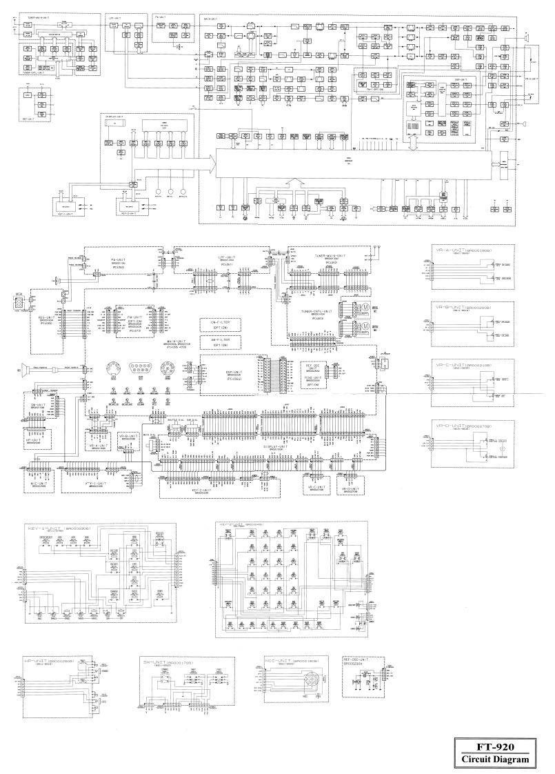 FT-920电器原理图