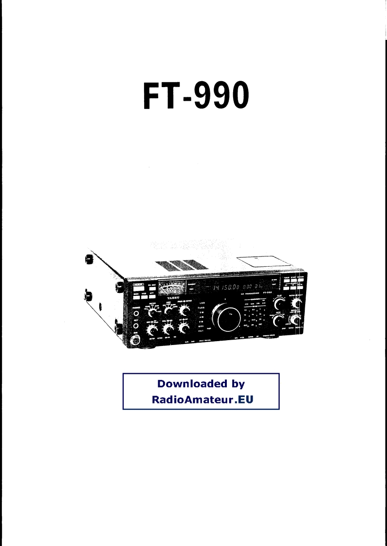 FT-990_维修维护电器原理图手册