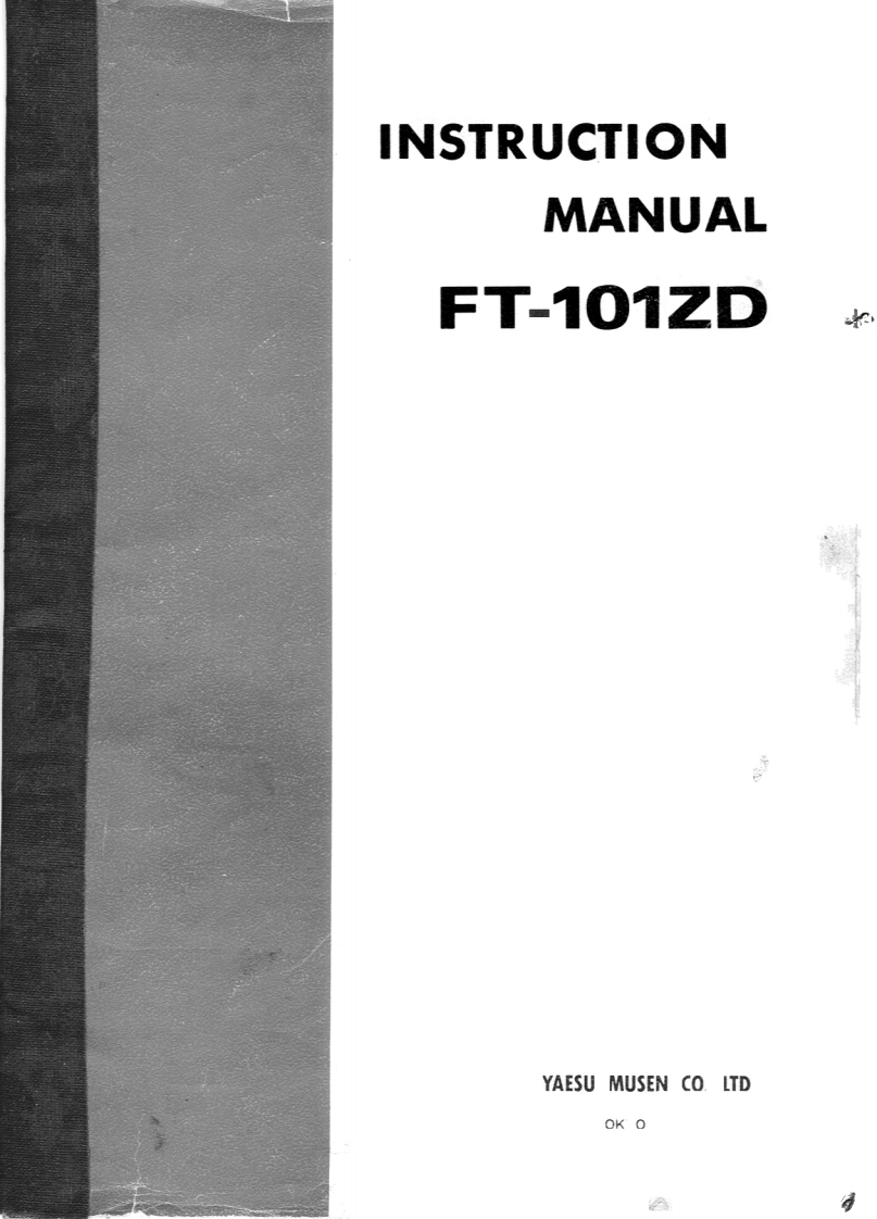 FT101ZD_MK-III_操作说明书手册
