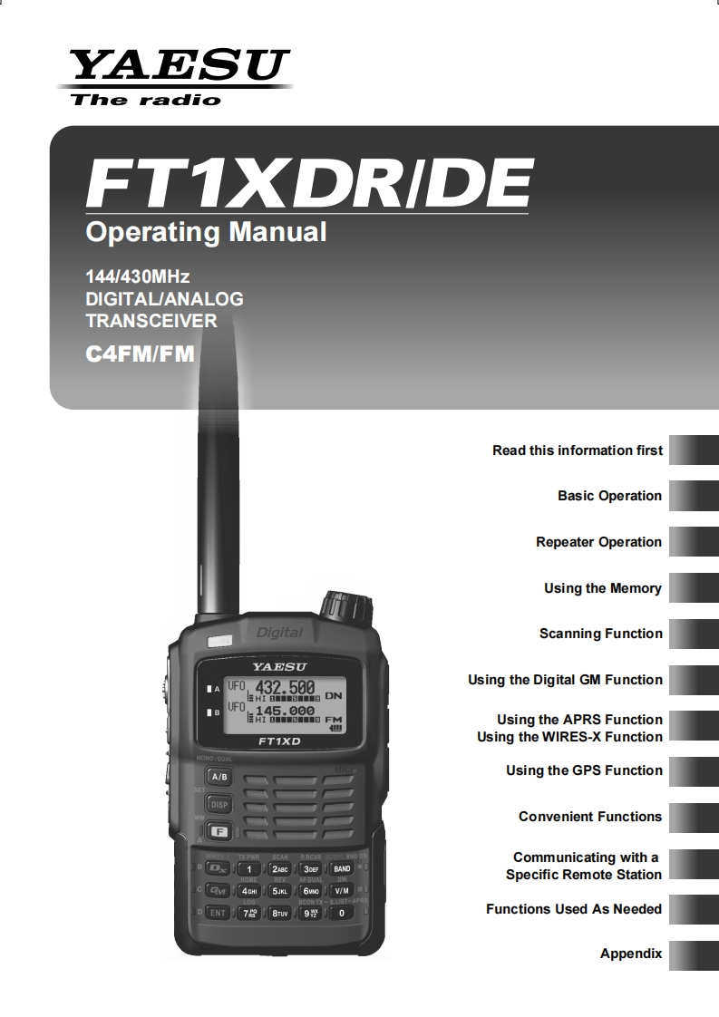 FT1XDR_DE_操作说明书手册_ENG_EH044M210