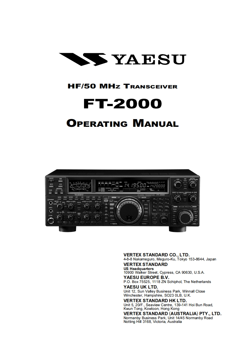 FT2000操作说明书手册-找手册网