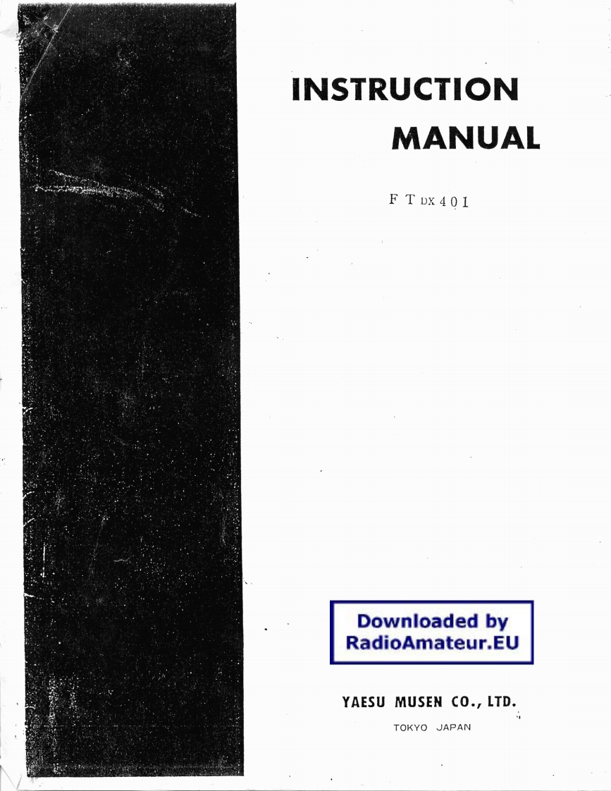 FTDX-401_使用说明书手册