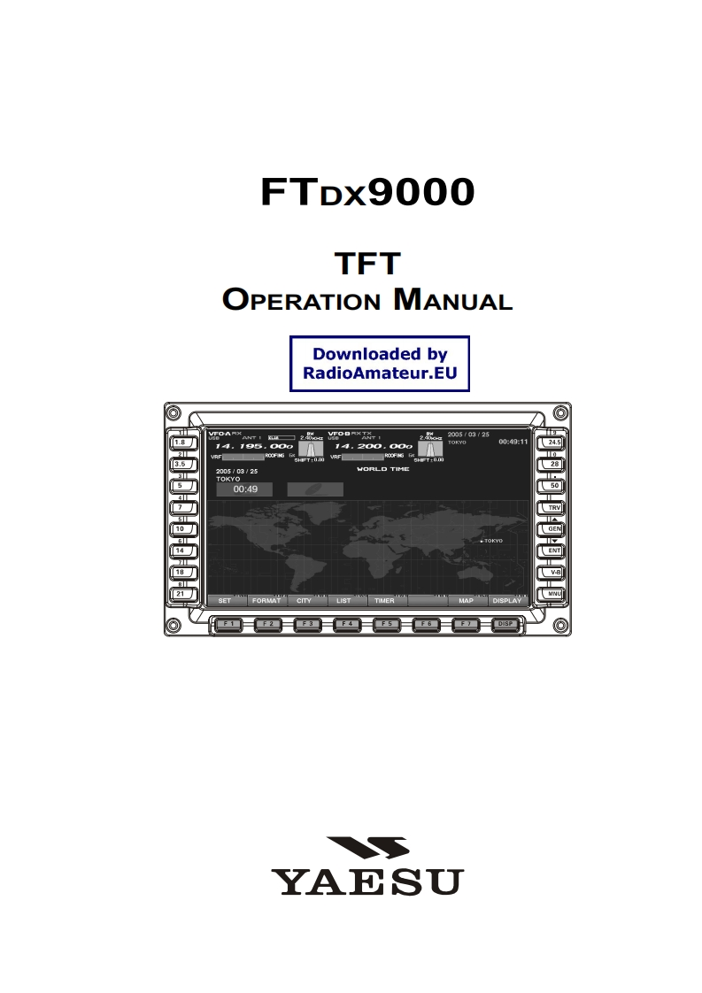 FTDX-9000_TFT_使用说明书手册-找手册网