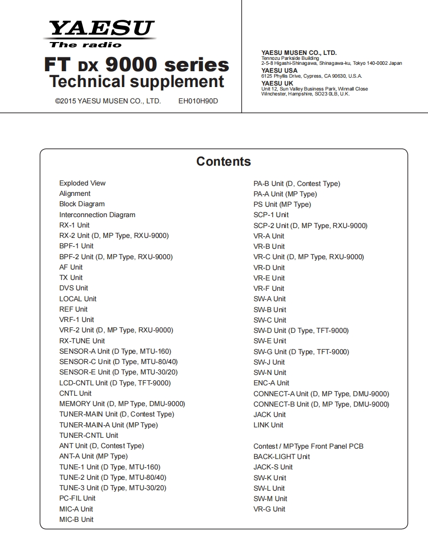 FTDX9000_TS_USA_EXP_EH010H90D使用说明书手册
