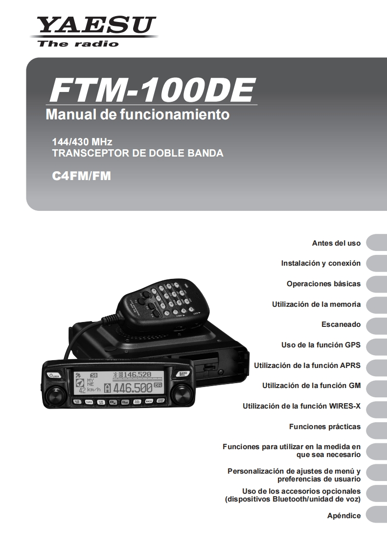 FTM-100DE_Manual操作说明书手册