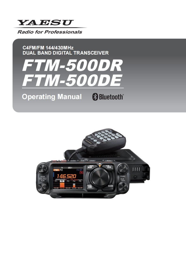 FTM-500DR_DE_操作说明书手册_ENG_EH081M201_2403r-IS-1_VerUp_PMG_MAG