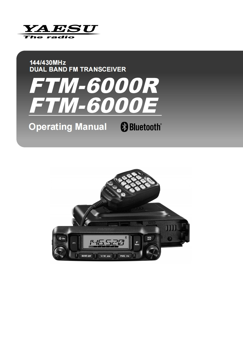 FTM-6000R_E_操作说明书手册_ENG_EH079M200_2110G-BS