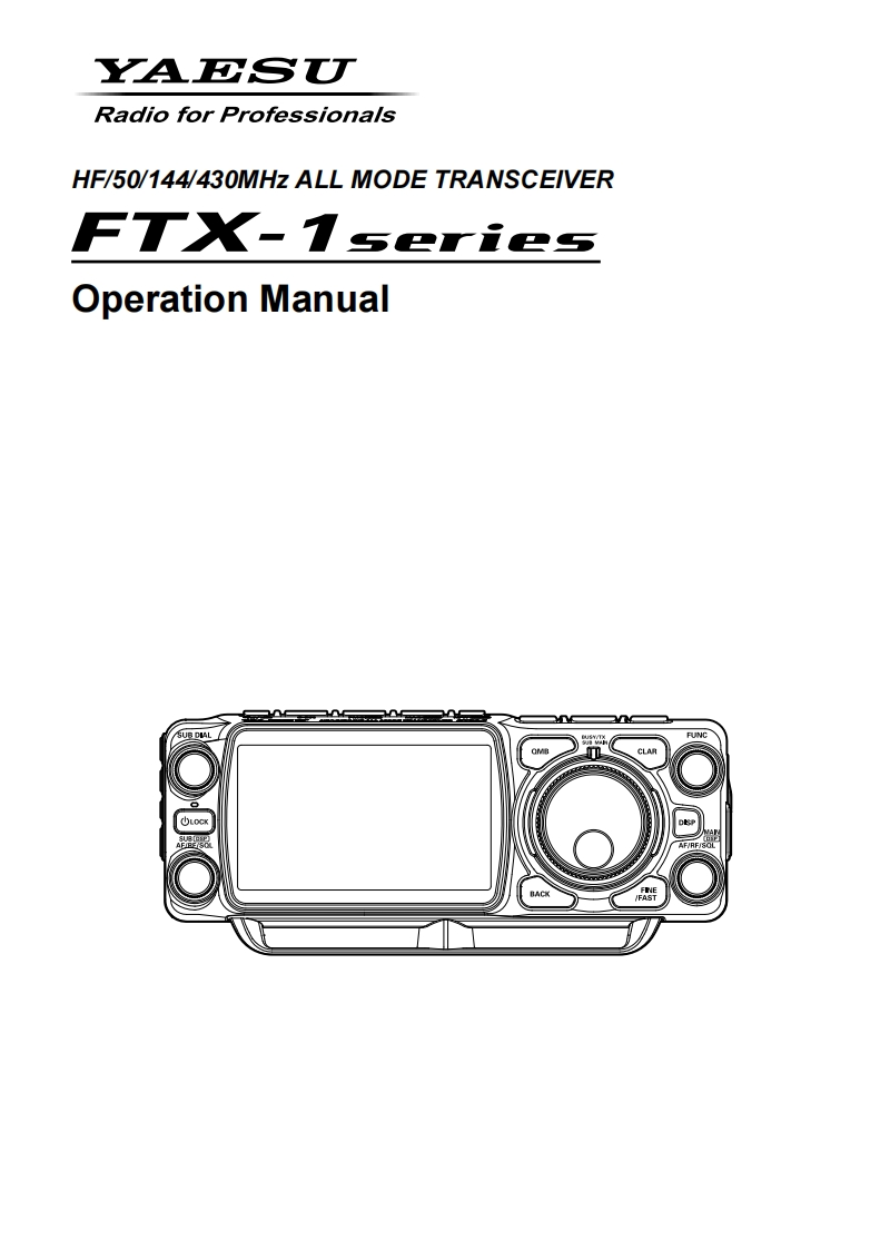 FTX-1_操作说明书手册_ENG_EH084M200_2505G-CS