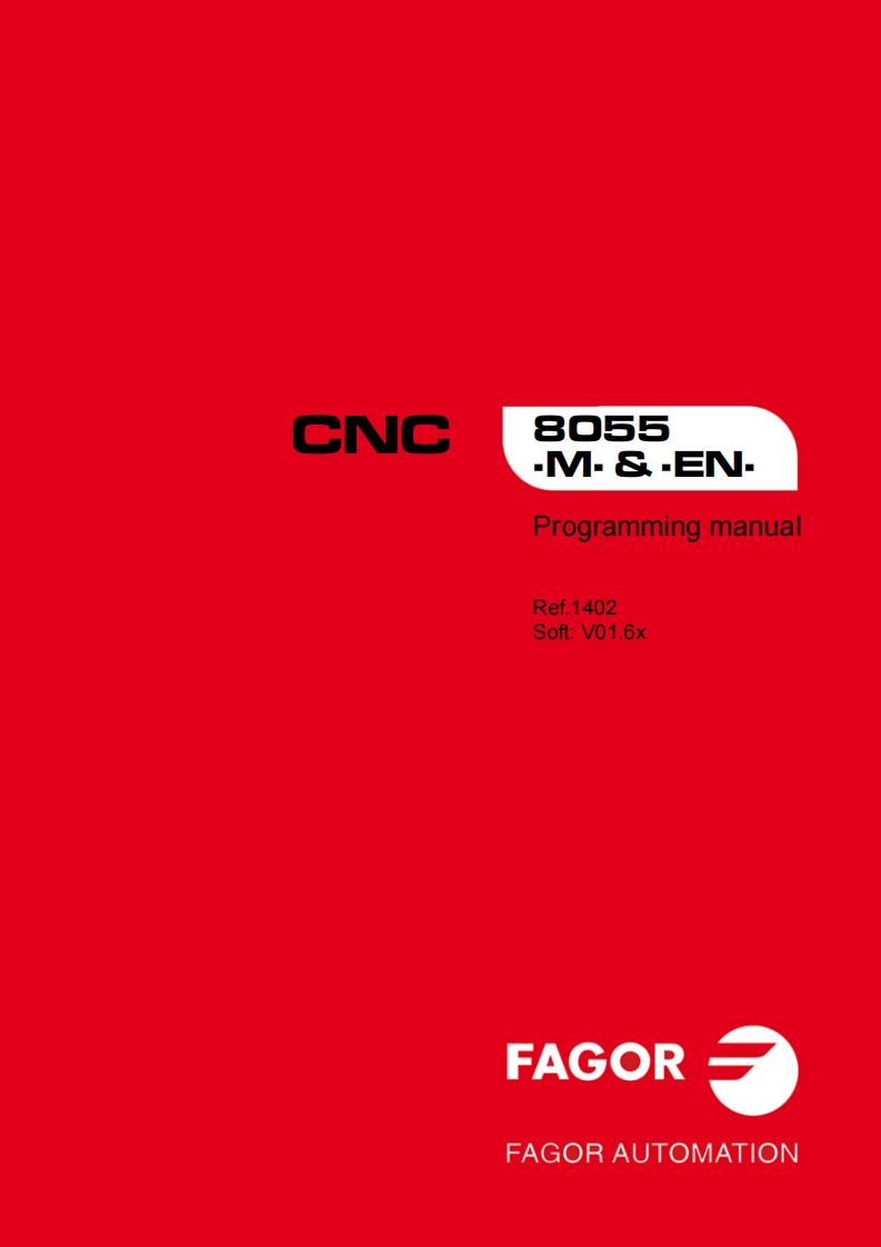 Fagor-CNC-8055-编程说明书手册-English