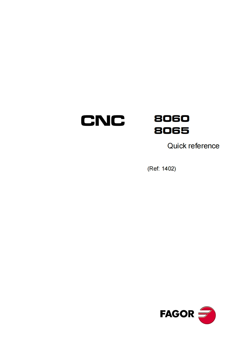 Fagor-CNC-8060-8065-参考说明书手册-English