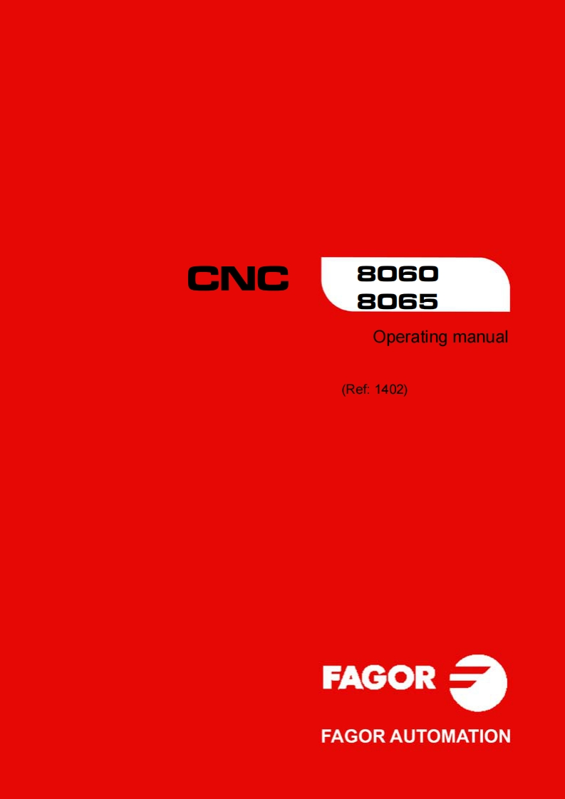Fagor-CNC-8060-8065-操作说明书手册-English