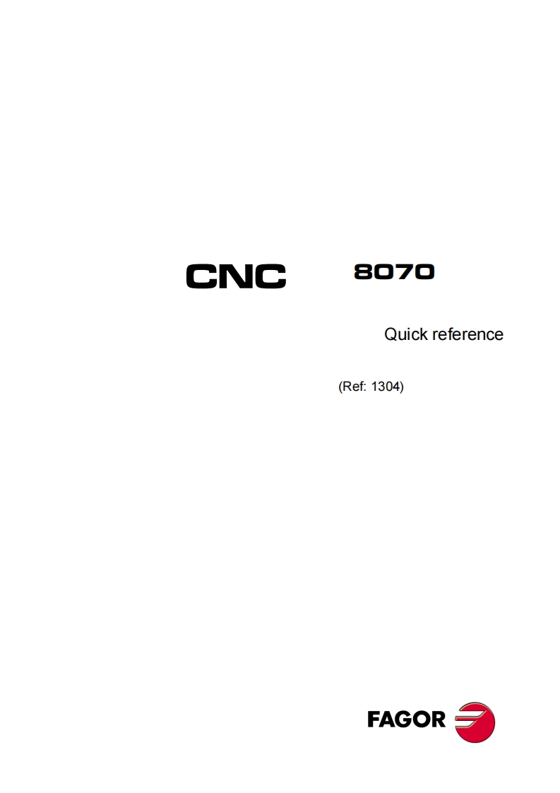 Fagor-CNC-8070-参考说明书手册-English