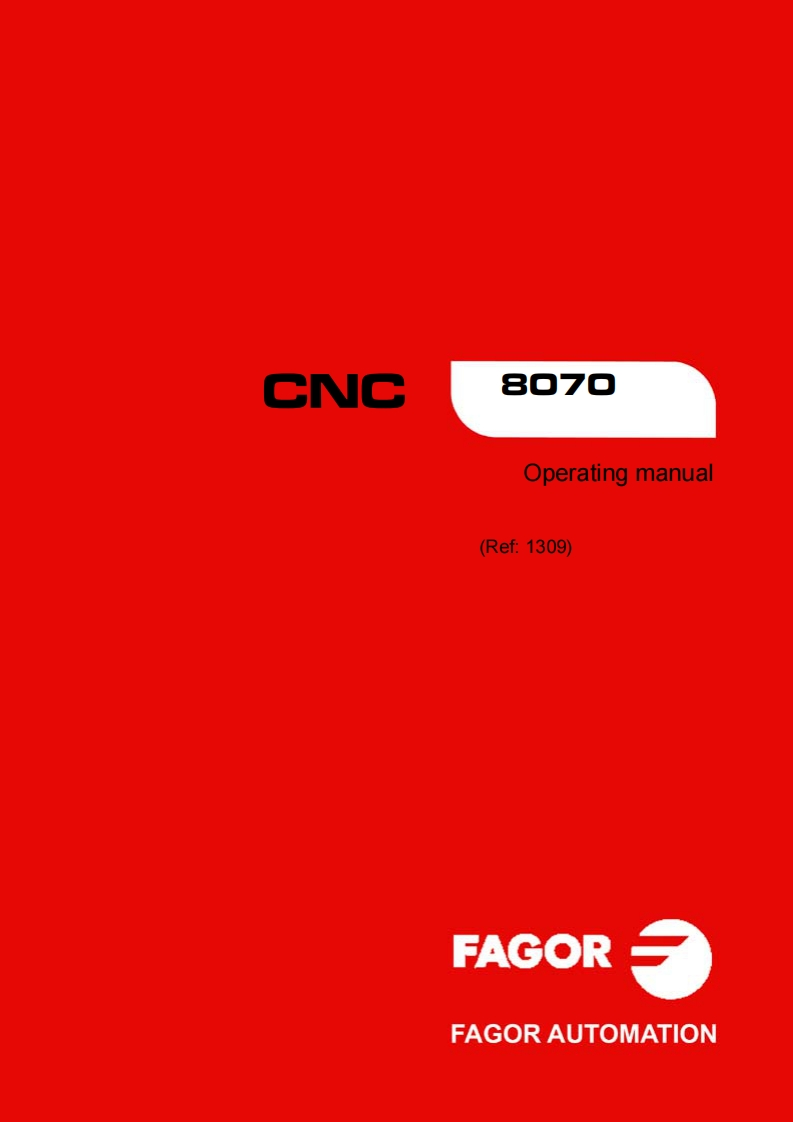 Fagor-CNC-8070-操作说明书手册-English