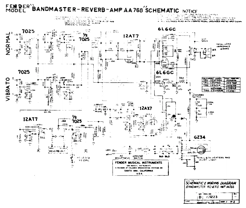 Fender-Bandmaster-Reverb-AA768-Schematic