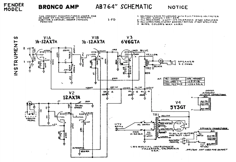 Fender-Bronco-AB764-Schematic