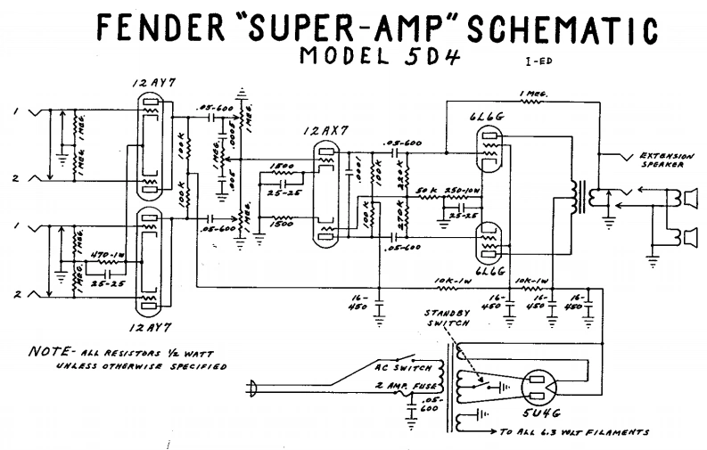 Fender-Super-5D4-Schematic