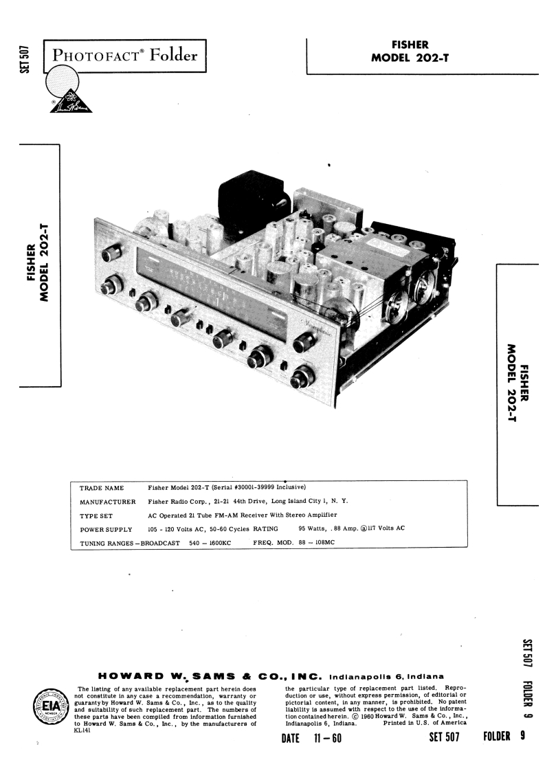 Fisher-202T-rec-电气原理图手册