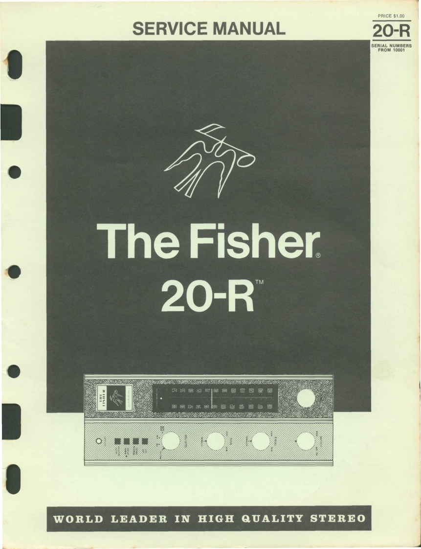 Fisher-20R-rec-维修说明书手册含电器原理图